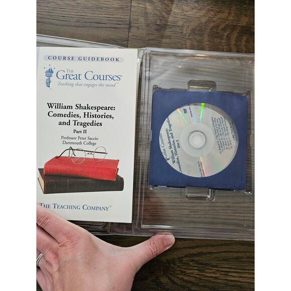 Great Courses Teaching Company William Shakespeare Comedies Histories Tragedies - Picture 2 of 2